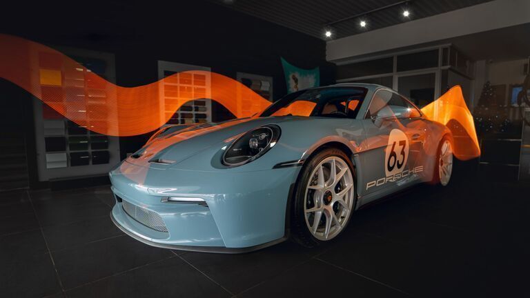 Una de las 1,963 unidades del Porsche 911 ST llega a Costa Rica